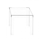 table d'appoint transparente