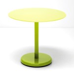 table d'appoint verte