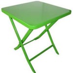 table d'appoint verte