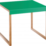 table d'appoint verte