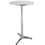 table de bar aluminium