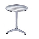 table de bar aluminium