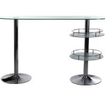 table de bar en verre
