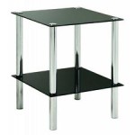 table de bar glass disc