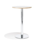 table de bar glass disc