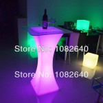 table de bar lumineuse