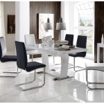 table et chaises de salle a manger design
