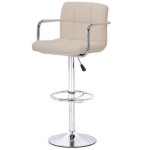 tabouret de bar beige