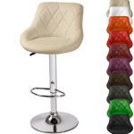 tabouret de bar beige