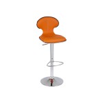 tabouret de bar orange