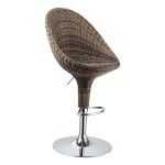 tabouret de bar osier