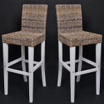 tabouret de bar osier