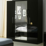 armoire chambre noir et blanc