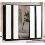armoire chambre noir et blanc