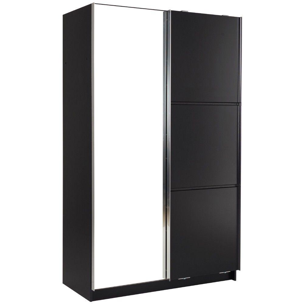 armoire chambre noire laquee