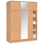 armoire de chambre avec porte coulissante