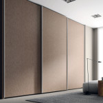 armoire de chambre avec porte coulissante