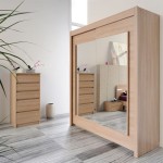 armoire de chambre avec porte coulissante