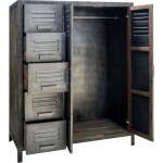 armoire de chambre metallique