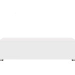 banc de lit blanc laque