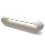 banc de lit blanc laque