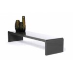 banc de lit blanc laque