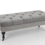 banc de lit capitonne