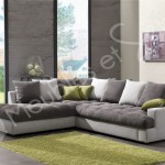 canape d'angle tissu en u