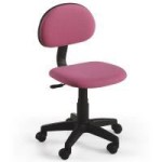 chaise de bureau rose pas cher