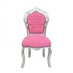 chaise de bureau rose pas cher
