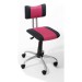 chaise de bureau rose pas cher