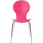 chaise de cuisine rose