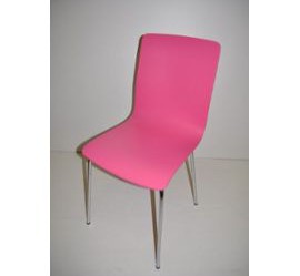 chaise de cuisine rose