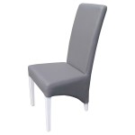 chaise de salle a manger grise