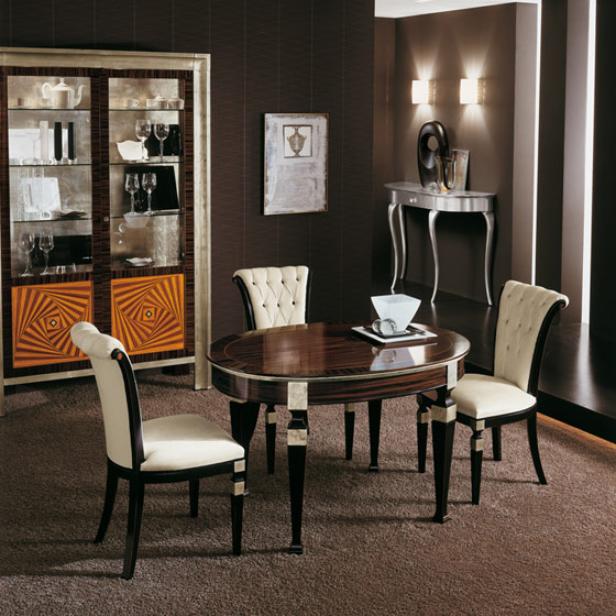 chaises salle a manger luxe