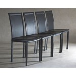 chaises salle a manger metal
