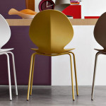 chaises salle a manger metal