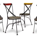 chaises salle a manger metal