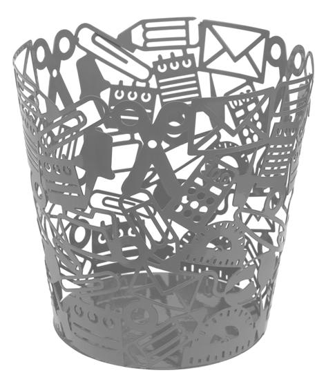 corbeille a papier metal