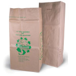 corbeille en papier kraft