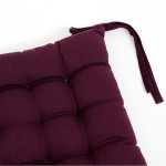 galette de chaise prune