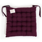 galette de chaise prune