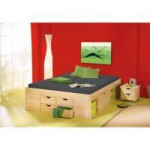 lit 2 personnes avec sommier