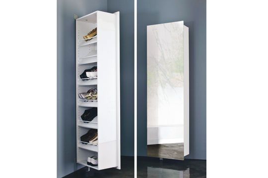 meuble chaussures pivotant