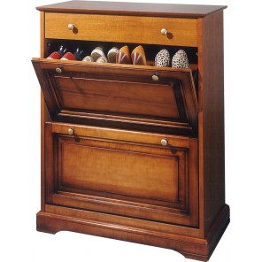 meuble chaussures rustique