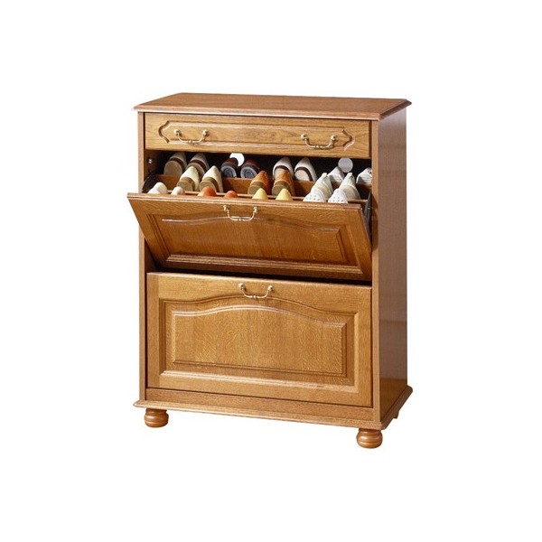 meuble chaussures rustique