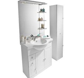 meuble haut de salle de bain castorama