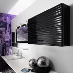 meuble haut salle de bain noir