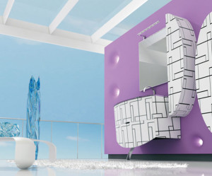 meuble salle de bain haut de gamme italien