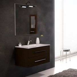 meuble salle de bain wenge pas cher